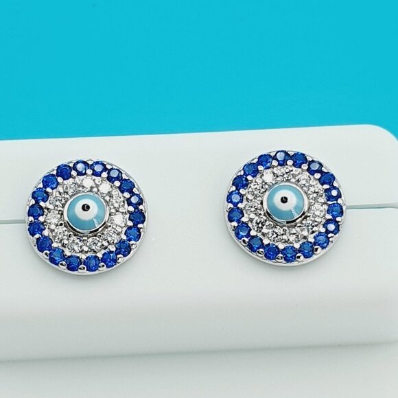 "925 Sterling Silver CZ Beautiful Earrings for Women, 1USPAR4170 - Picture 10 of 11